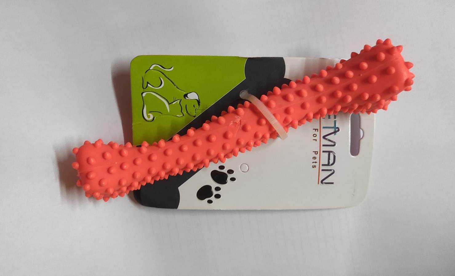 Pets Friend Petman TPR Dotted Bone Toy For Dogs & Cats