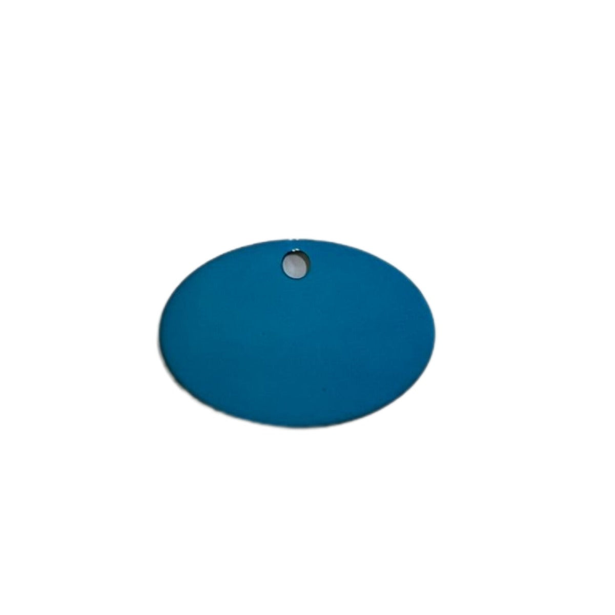 Kennel Aluminium Oval Shape Name Tag - Small
