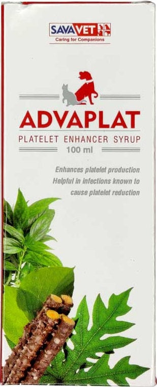 SavaVet Advaplat Platelet Enhancer Syrup for Dogs & Cats