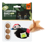 Fofos Black Bird With Catnip Balls Cat Toy