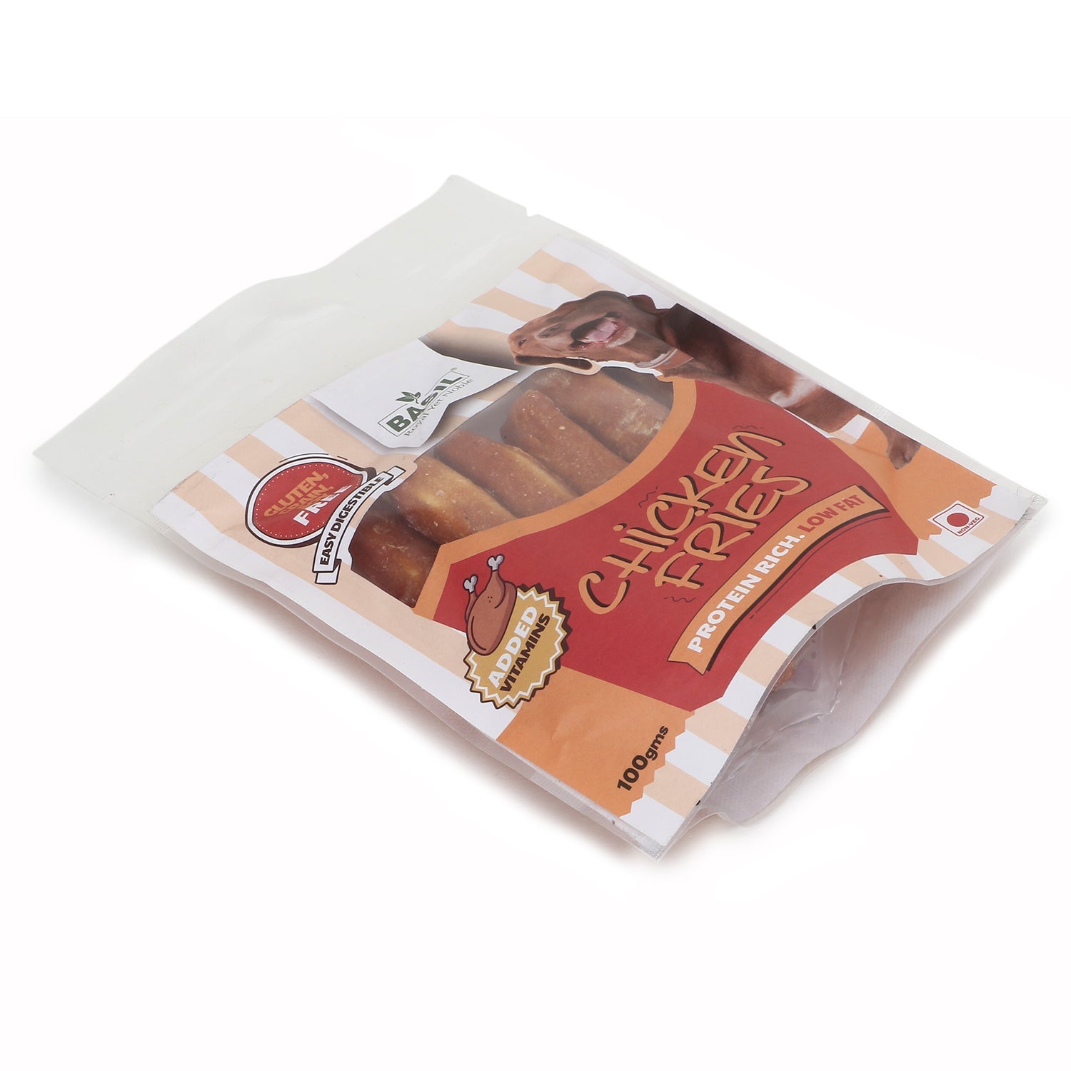 Basil Chicken Fries Protein Rich & Low Fat Treats For Dogs