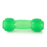 Basil Dumbbell Toy with Hollow Centre Toy For Dog - Green