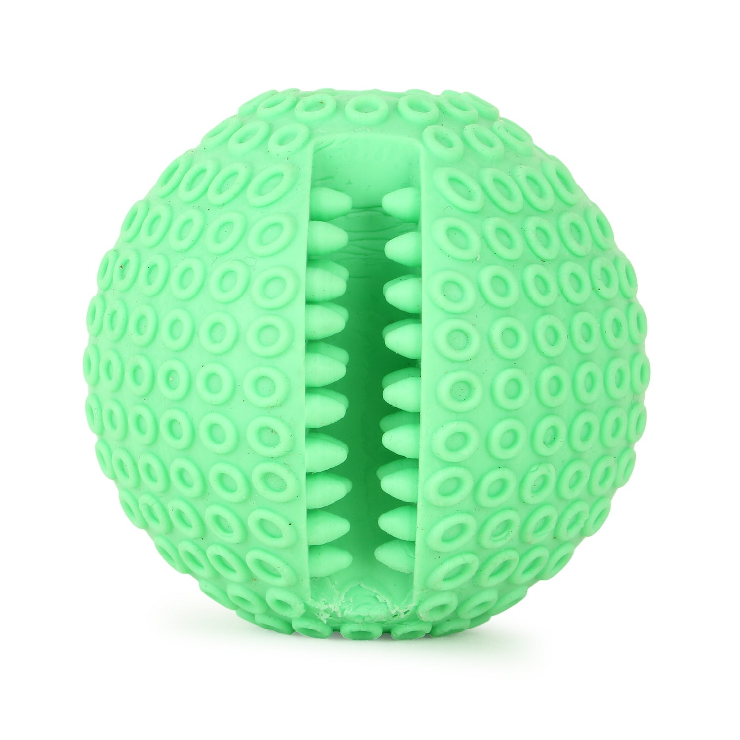 Basil Solid Ball with Hollow Centre & Grooves in Sides Dog Toys