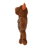 Basil Bull Shape Plush With Squeaky Dog Toy