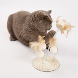 Fofos Natural Wobbler Scratching Cat Toy