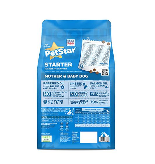 Petstar Starter Mother & Baby All Breed Dog Dry Food