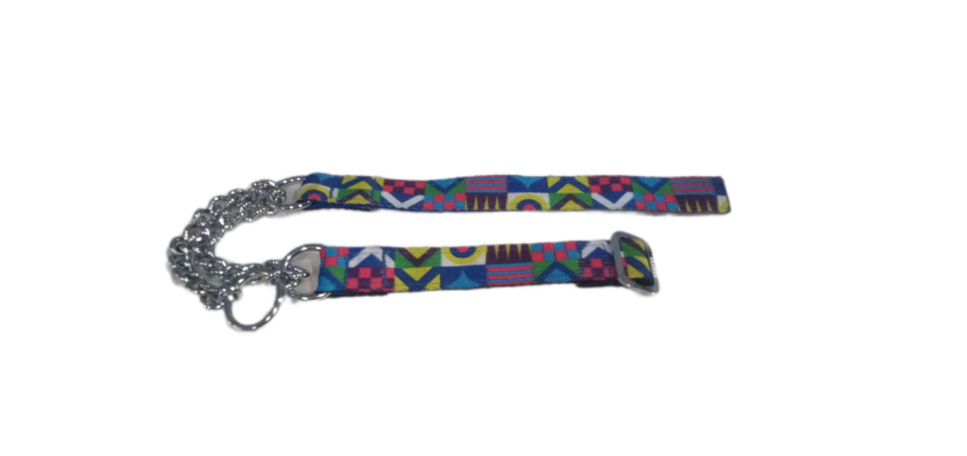 Kennel Shapes Printed Nylon Chain Collar No.2 (3 mm) (1")