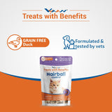Vvaan : Treats with Benefits Hairball Control Grain-Free Duck Dog Treats