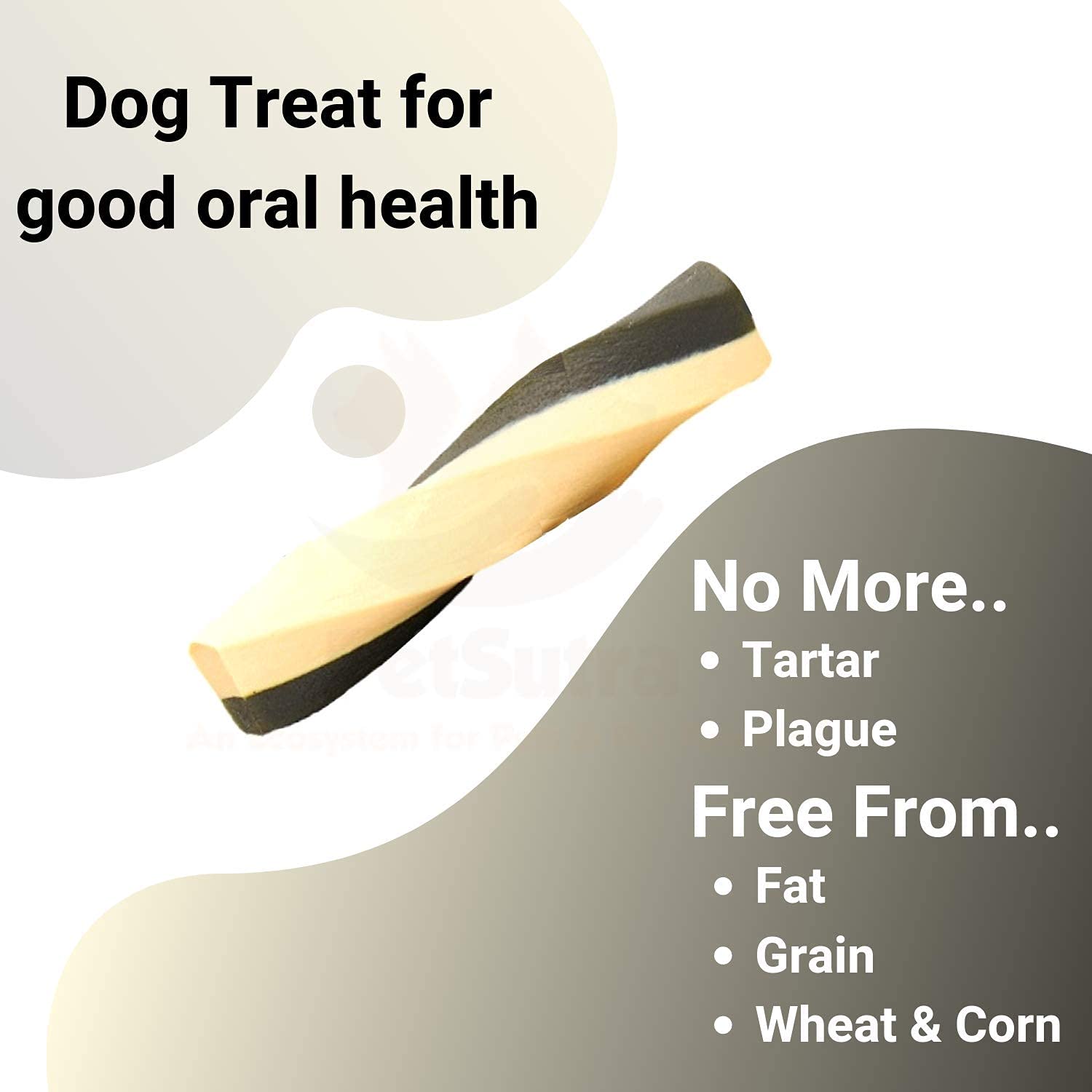 Twistix : Small Wheat-Free Dental Chews – Vanilla Mint Flavor Dog Treats