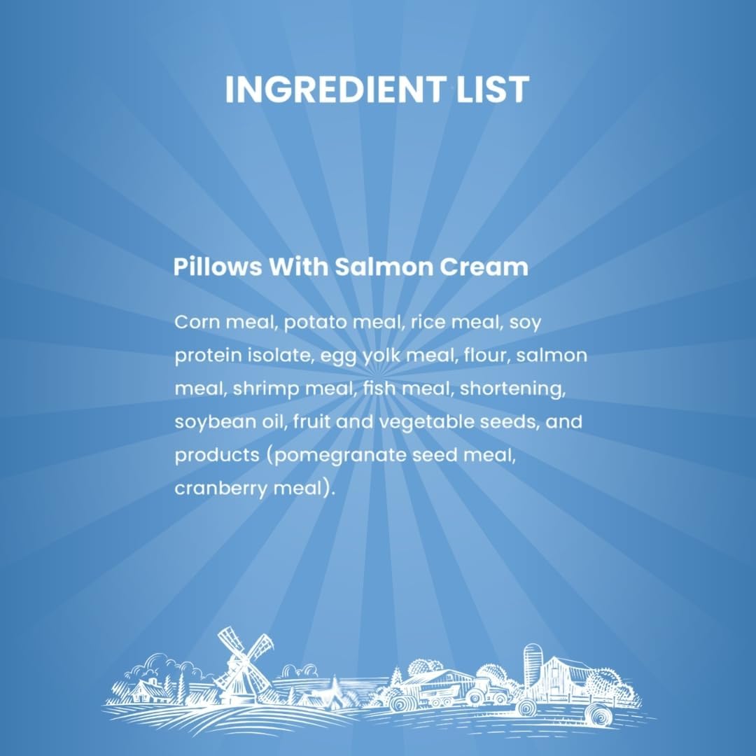 Cat Fest : Farm Fresh Pillows with Salmon Creme Natural Cat Treats