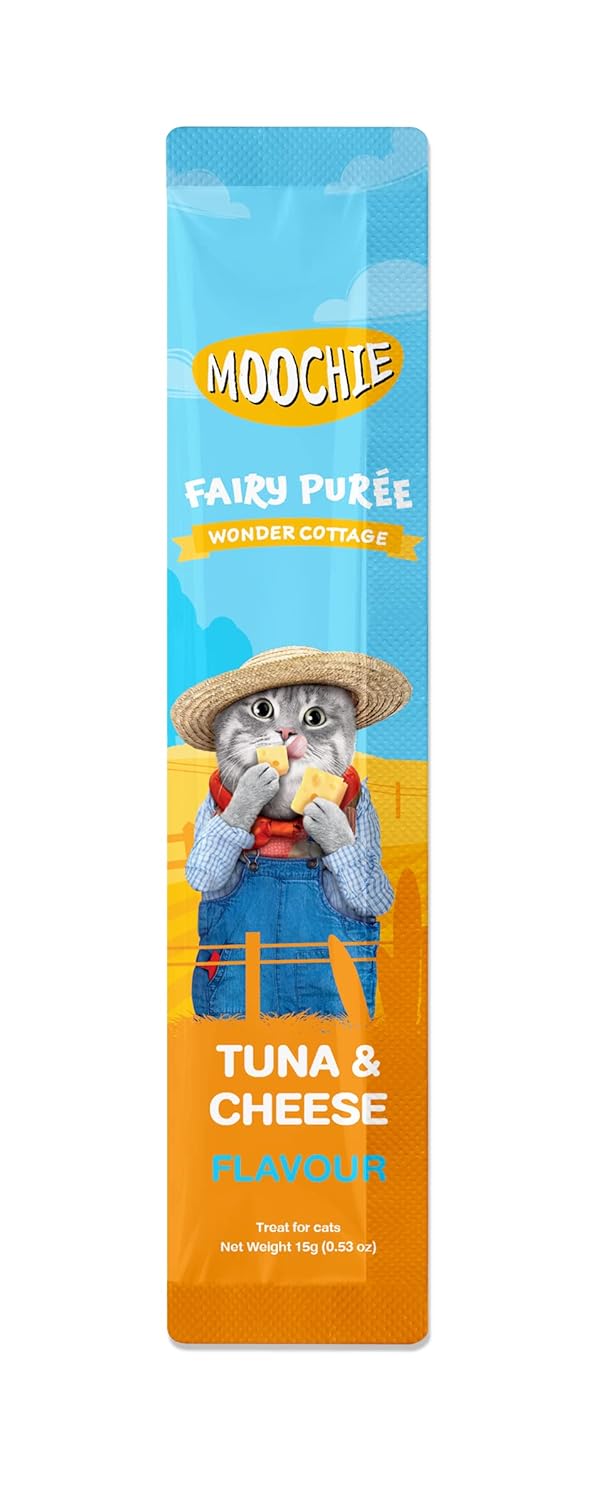 Moochie : Fairy Puree Mystic Forest Tuna & Cheese Cat Treat