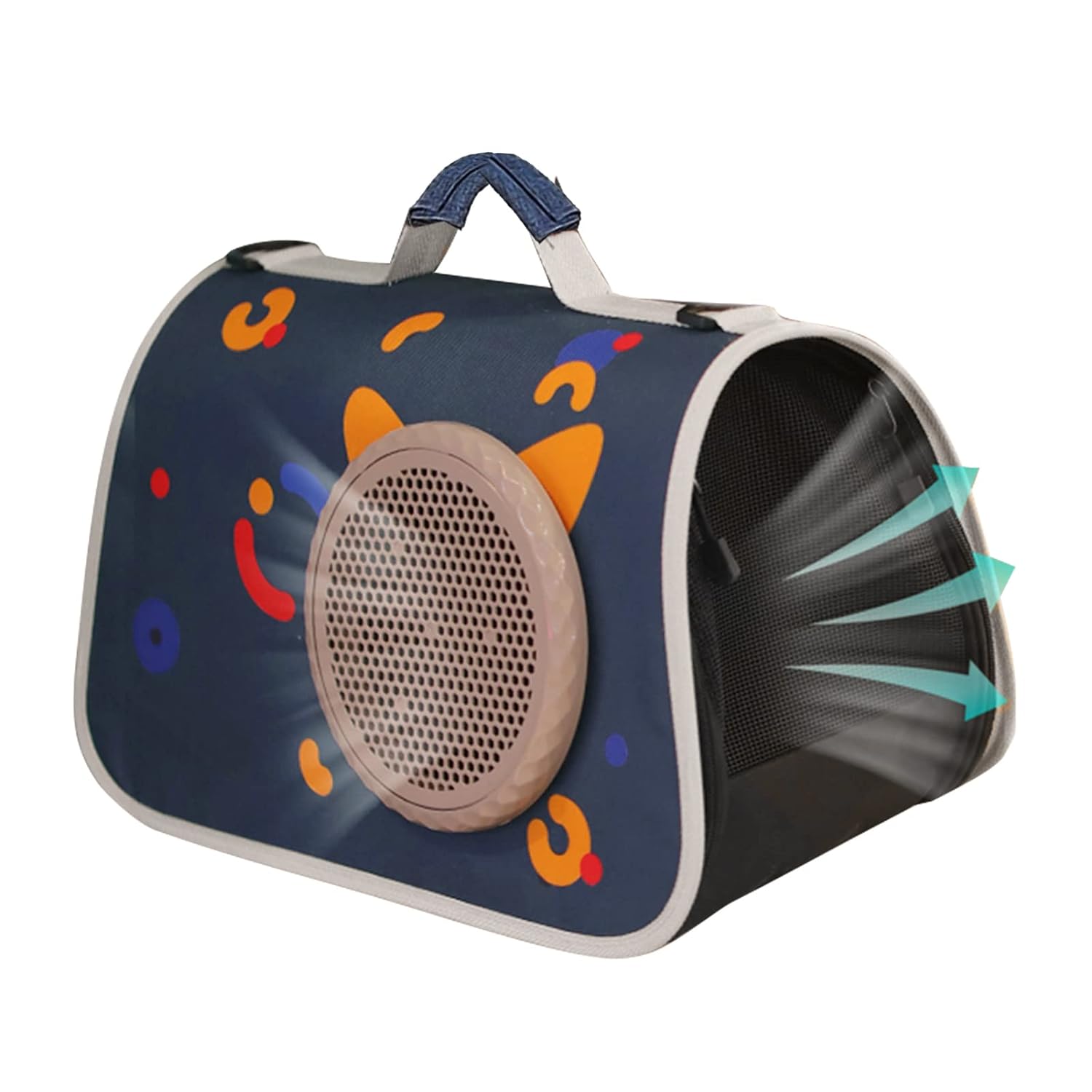Smarty Pet Breathable Carry Bag With Adjustable Shoulder Strap