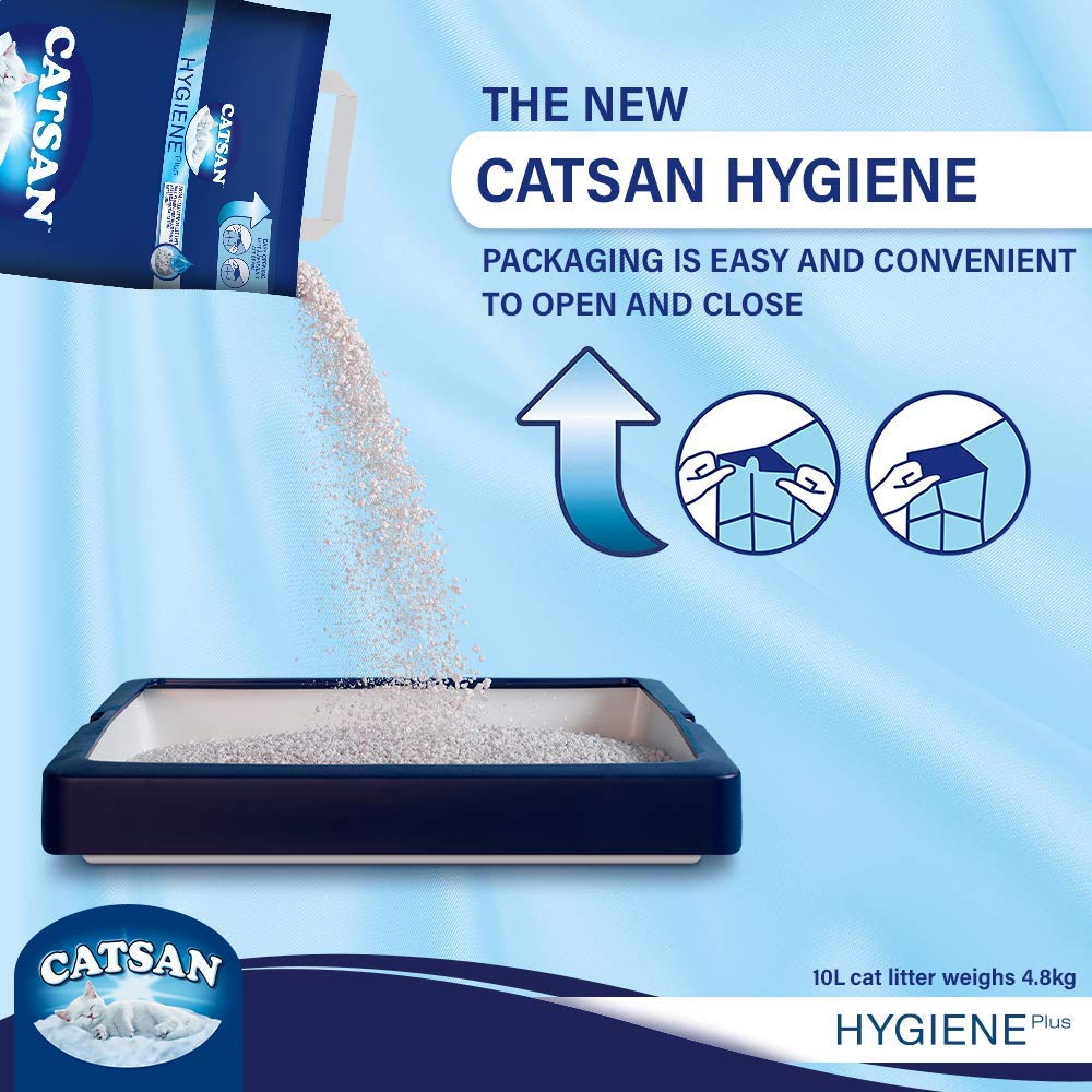 Catsan Hygiene Plus Non Clumping 100% Natural Cat Litter