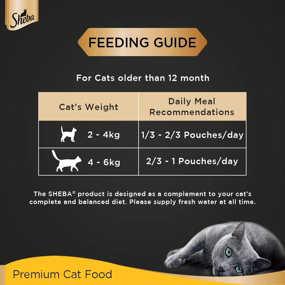 Sheba With Tuna Pumpkin & Carrot In Gravy - (Pouch)