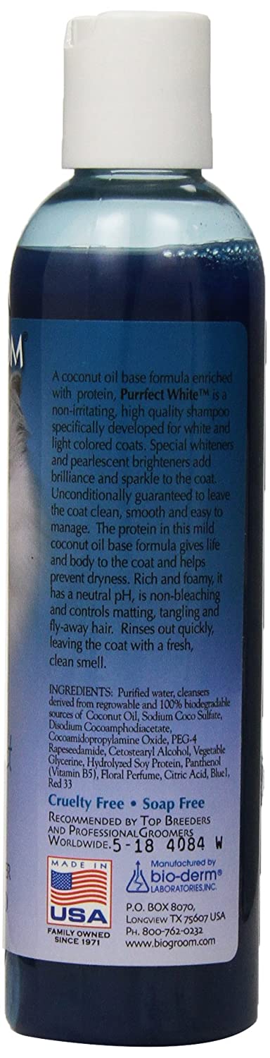 Bio-Groom - Purrfect White Coat Brightner Conditioning Cat Shampoo