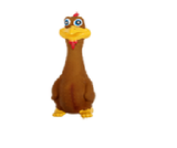 Speedy Pet Duck Latex Toy Brown