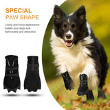 Pawz Waterproof Dog Boots - Large - Black