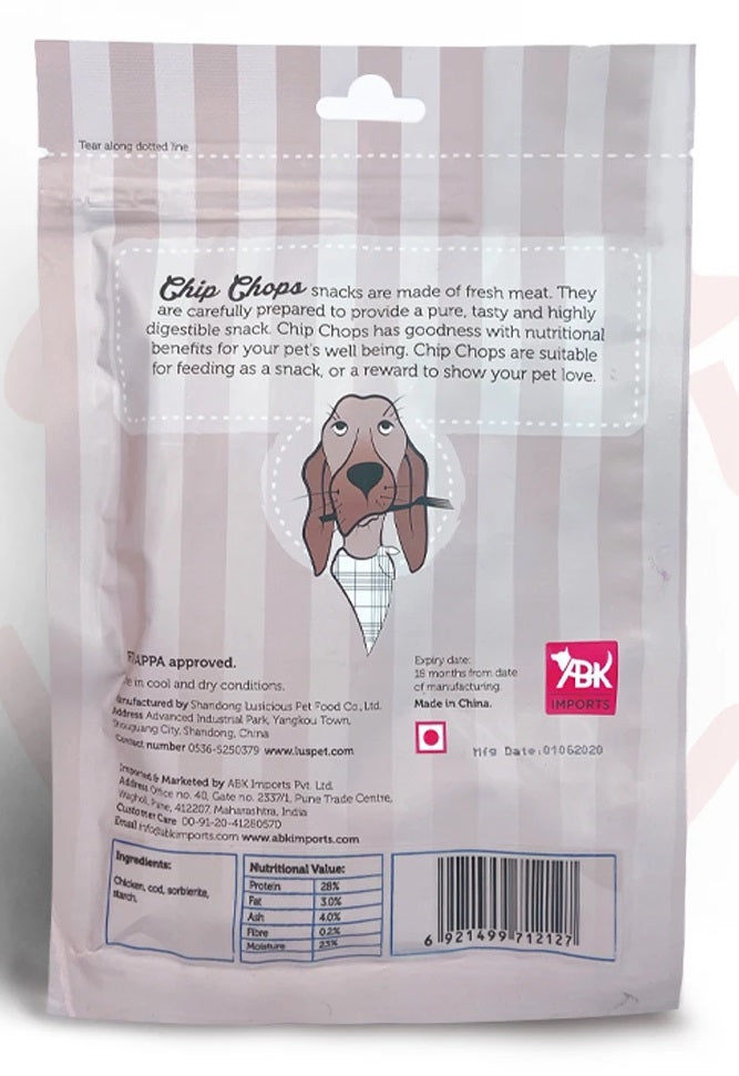 Chip Chop Chicken & Codfish Sandwich