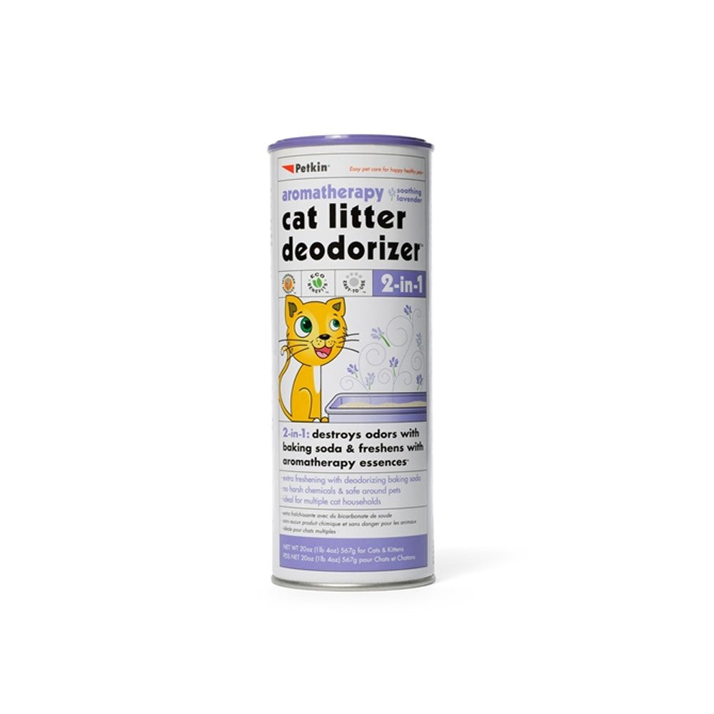 Petkin Aromatherapy Cat Litter Deodorizer – Soothing Lavender