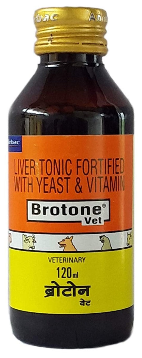 Virbac : Brotone Vet – Liver Tonic with Yeast & Vitamins for Animals