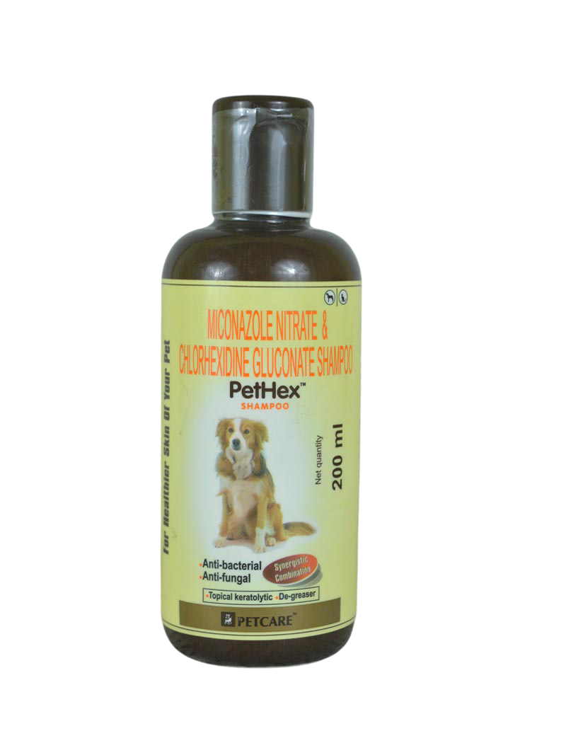 PETCARE PetHex – Antibacterial & Antifungal Shampoo