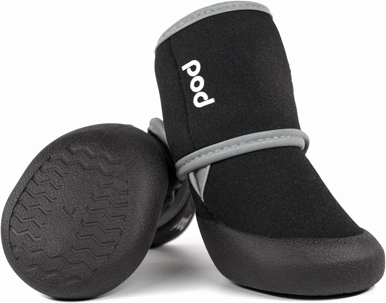 Holy Paws Pod Non-Slip Sole Outdoor Long Boots With Reflective Straps For Dog