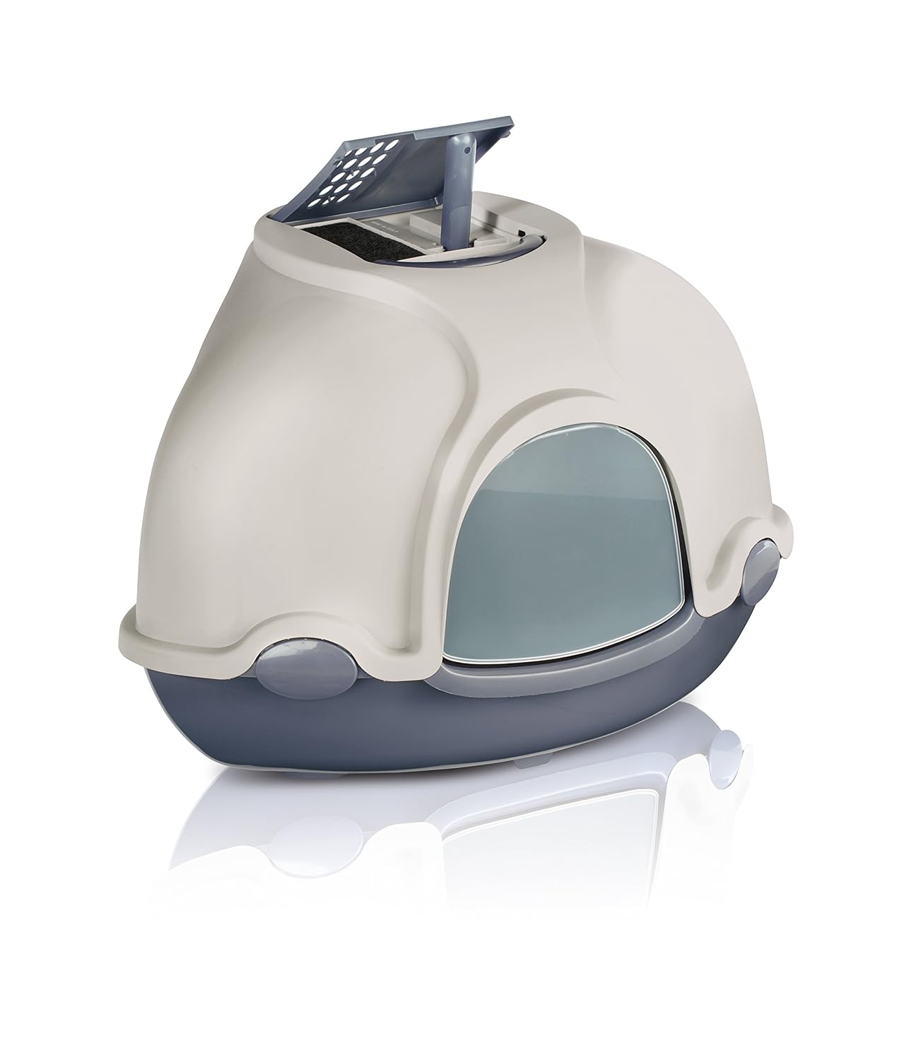 IMAC Ginger Hooded Cat Litter Box (Color may Vary)