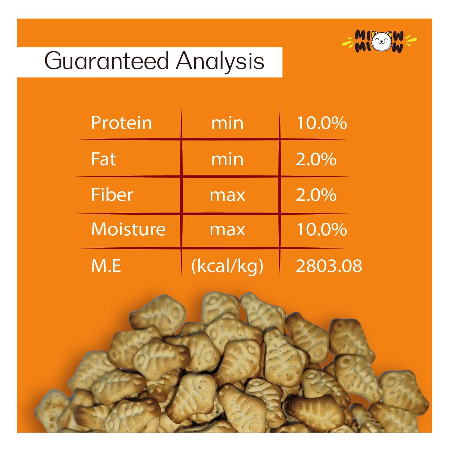 Taiyo : Miow Miow Krispy Crackers Crab Flavour Cat Biscuits