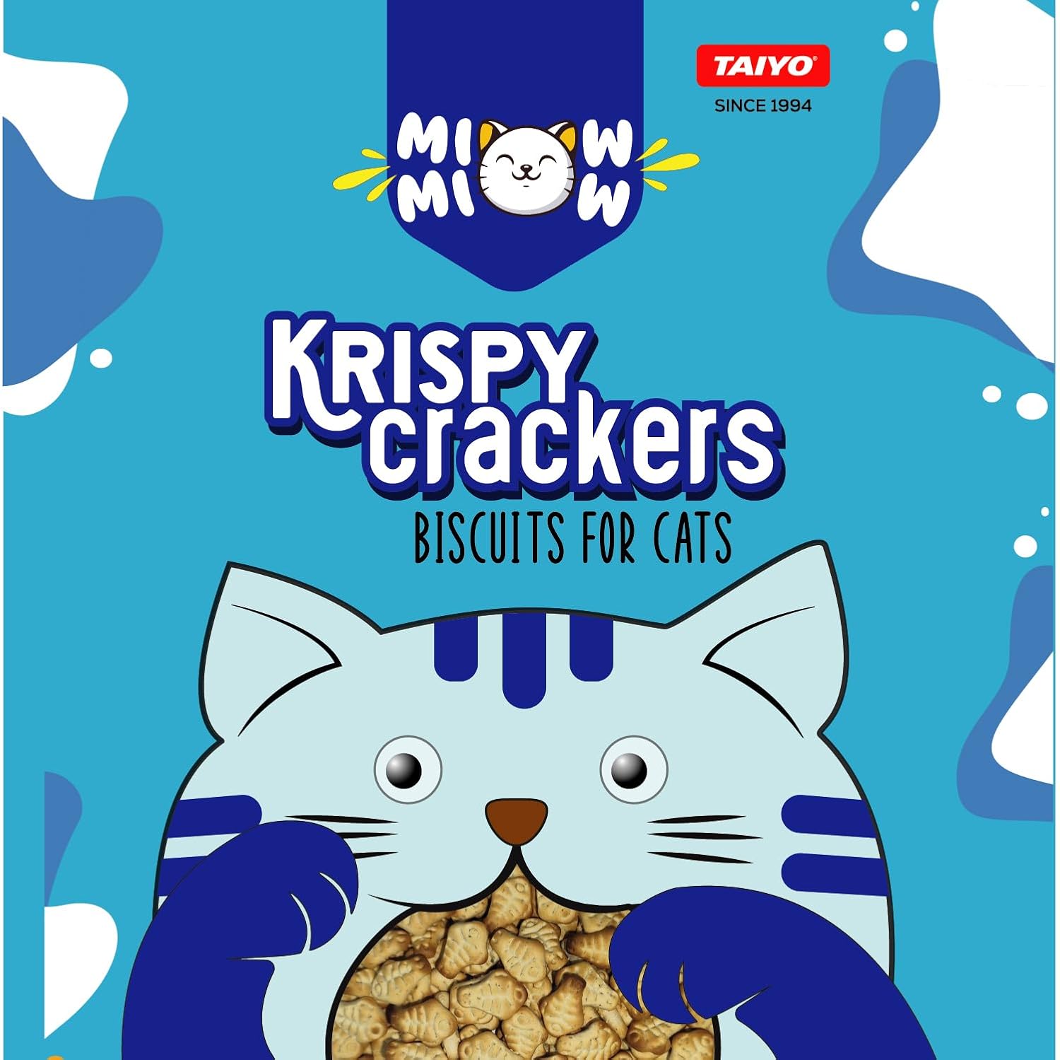 Taiyo : Miow Miow Krispy Crackers Salmon Flavour Cat Biscuits