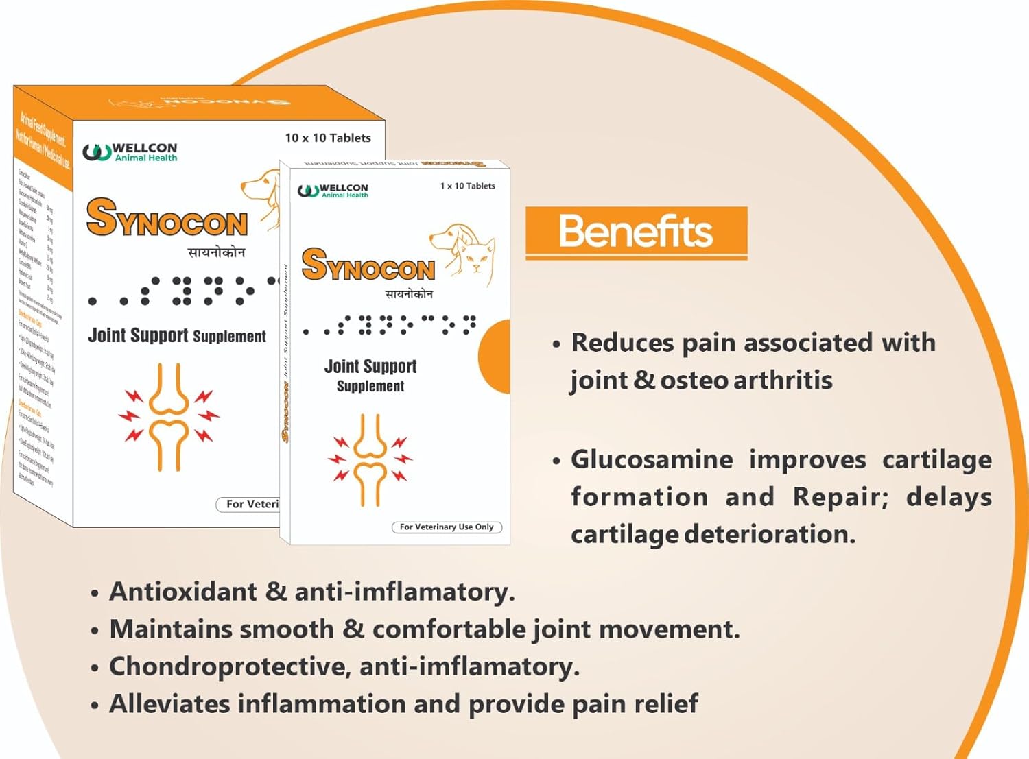 Canicon: Synocon - Joint Support Supplement