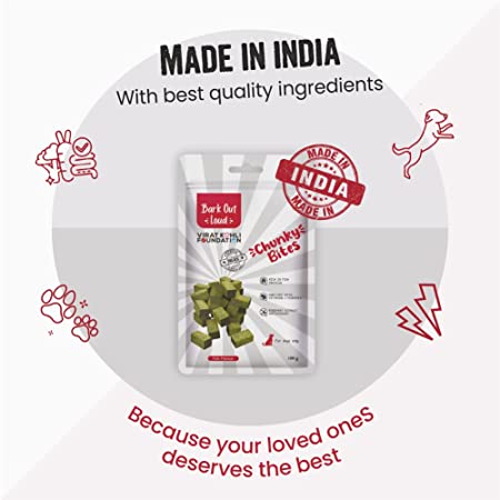 Vivaldis Bark Out Loud Chunky Bites Dog Treat