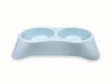 Pets Empire Plastic Double Bowl For Dogs & Cats