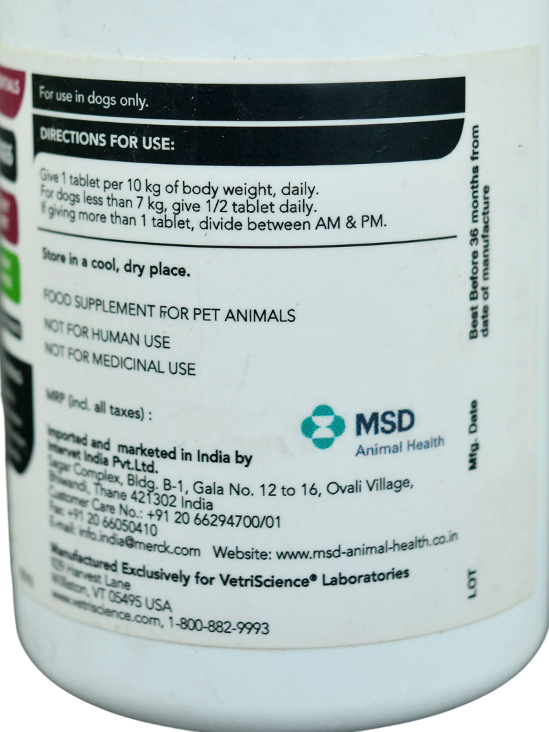 VetriScience Renal Essentials Chewable Tablets for Dogs