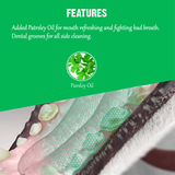 BASIL Dental Care Twisted Chew Sticks for Dogs & Puppies
