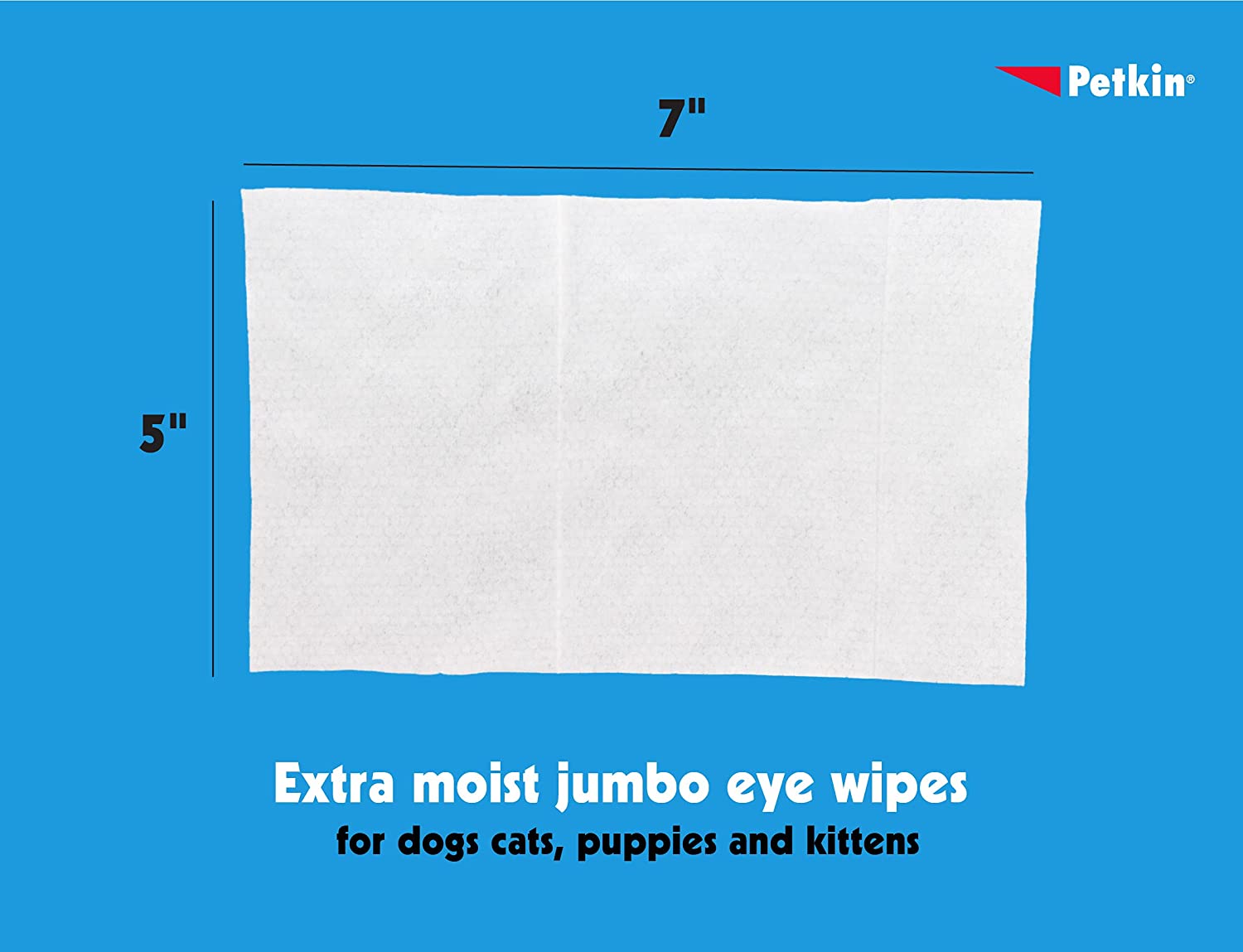 Petkin - Jumbo Eye Wipes