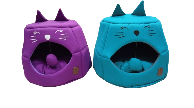 Smarty Pet Cat House (Multi Color)