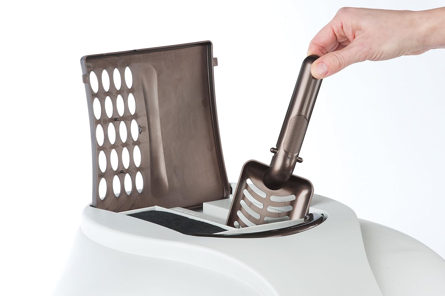 IMAC Ginger Hooded Cat Litter Box (Color may Vary)