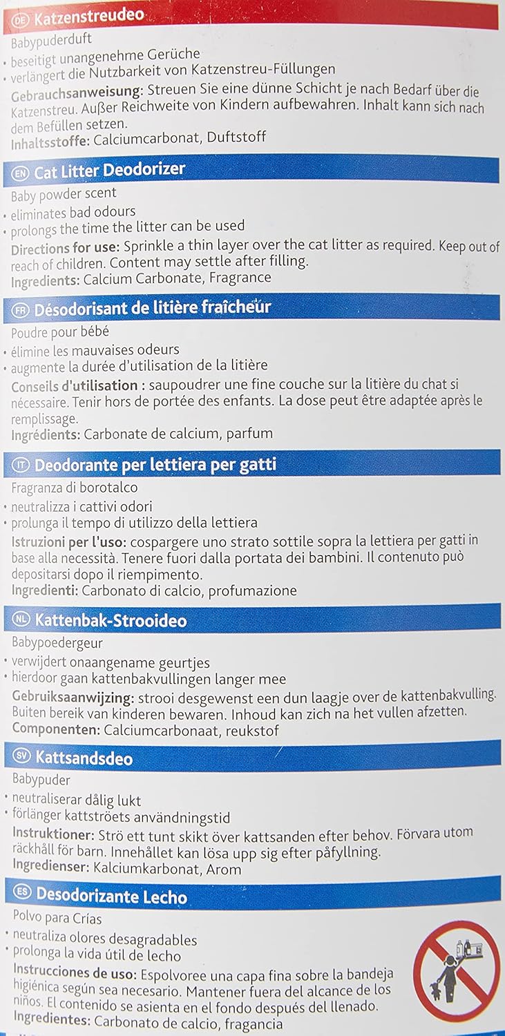 TRIXIE Simple 'n' Clean Cat Litter Deodorizer