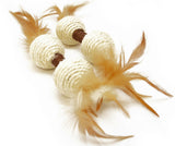 M-Pets Natura Dumbbells Catnip Toy