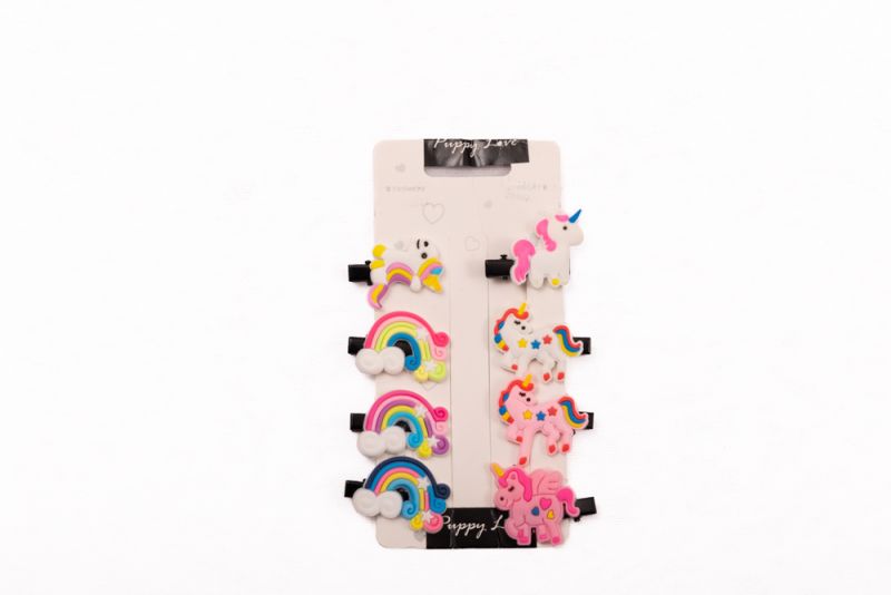 Puppy Love Bow Clips - Medium