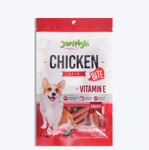 JerHigh Stix Bite 100 G Pack of 6