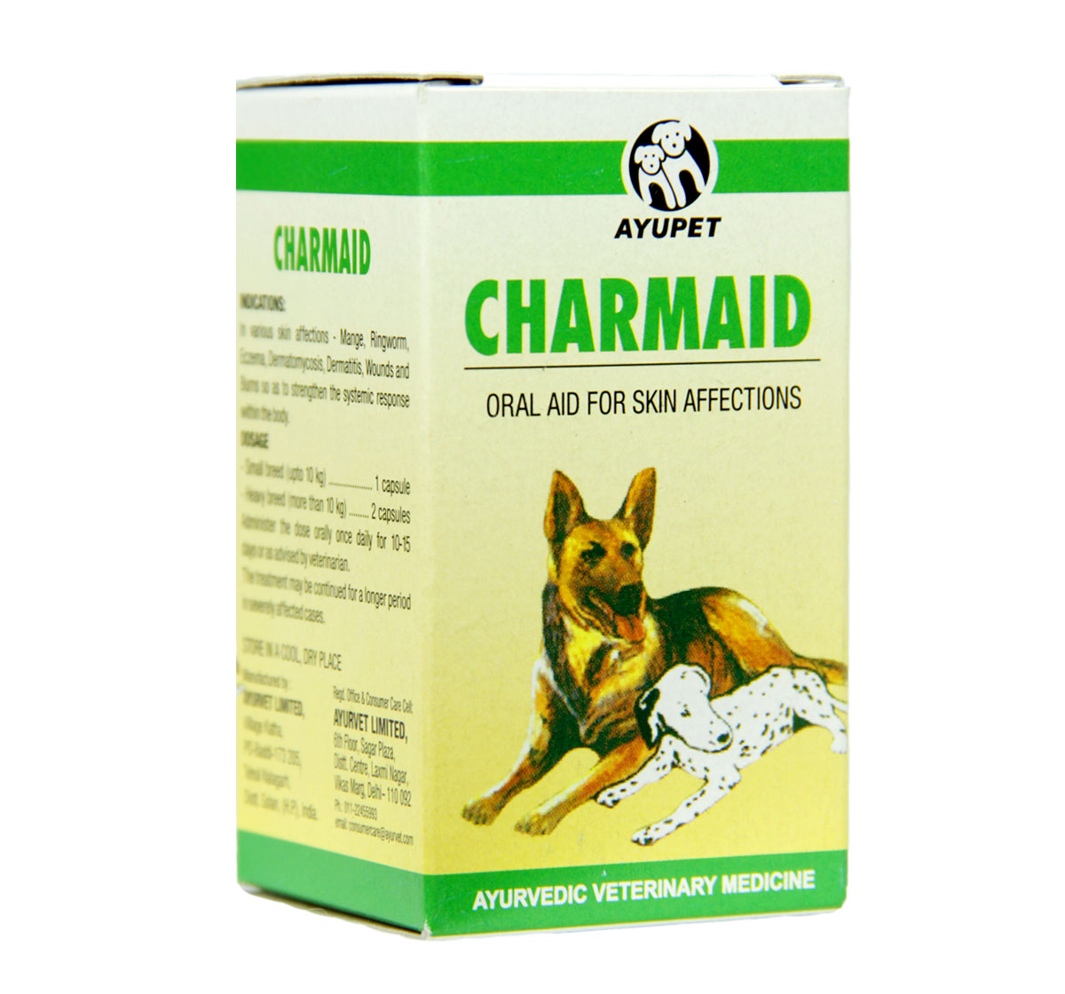 Ayupet Charmaid Oral Aid for Skin Affections Capsules