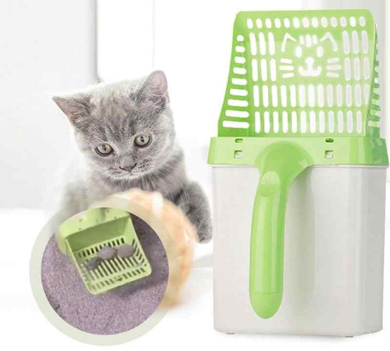 Petropolis 2-in-1 Scoop & Waste Bin for Cats & Dogs