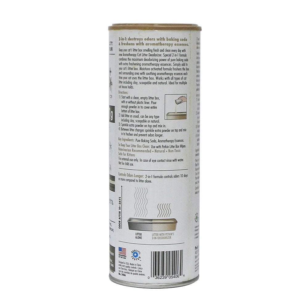 Petkin Cat Litter Deodorizer Calming Vanilla