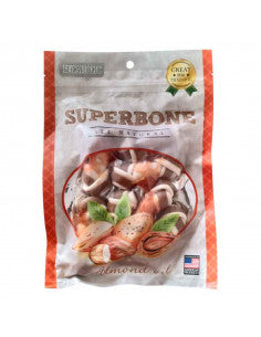 Petaholic Superbone All Natural Knotted Bone - Almond Oil