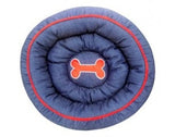 Kennel Denim Donut Bed