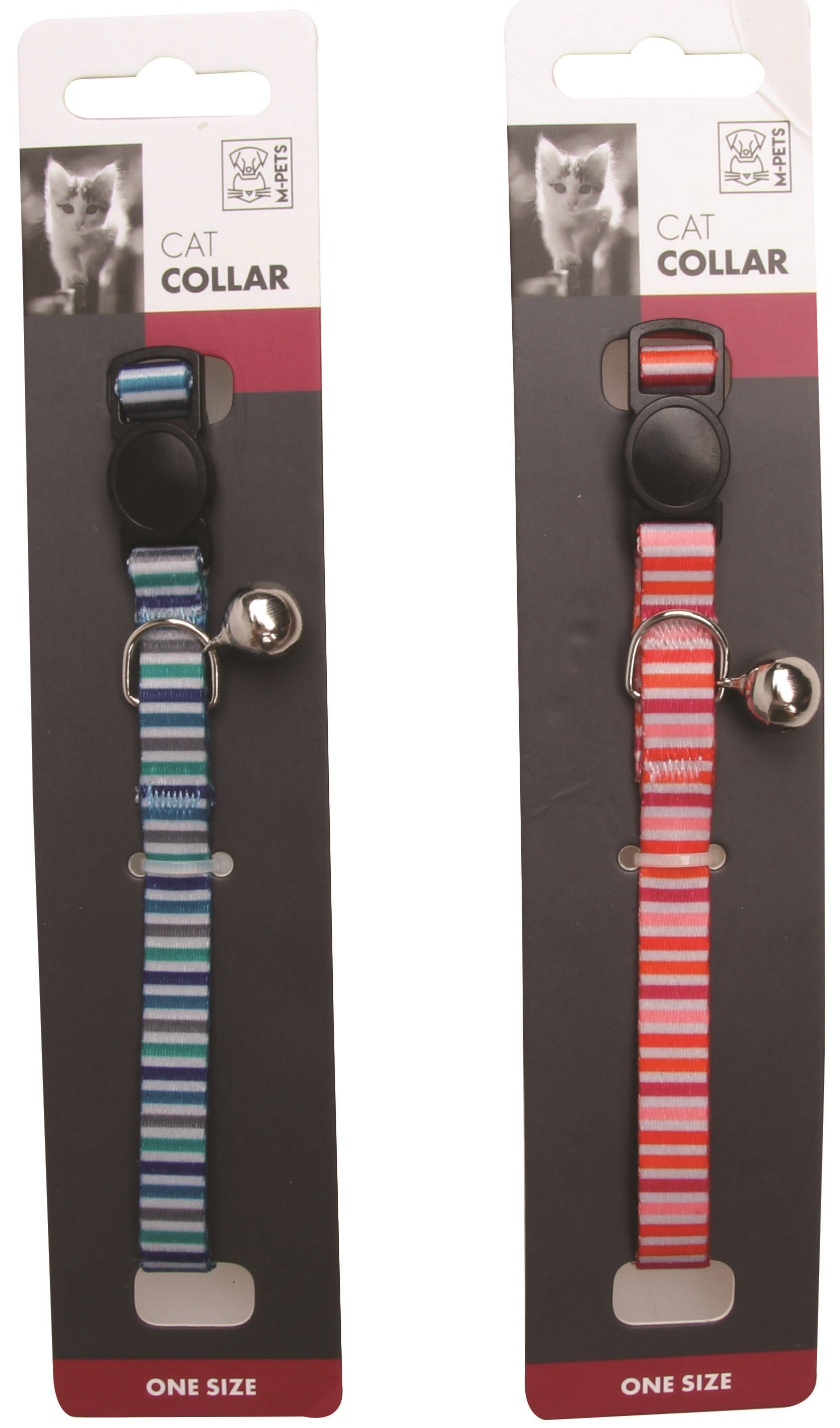 M Pets Lines Cat Collar