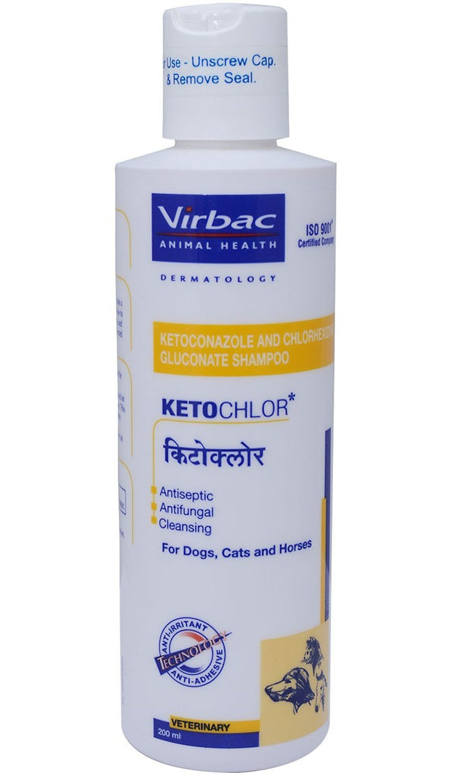 Virbac: Ketochlor Antiseptic & Antifungal Shampoo
