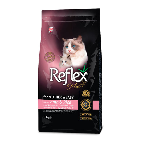 Mother Cat ラプレＬ＆オプション Reflex Plus For Mother & Baby With Lamb & Rice Dry Food – ShakeHands