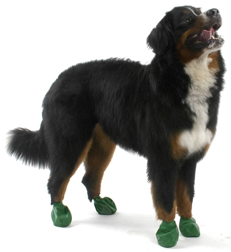 Pawz Waterproof Dog Boots - Extra Large - Green